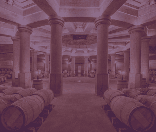 Lafite Rothschild barrel room