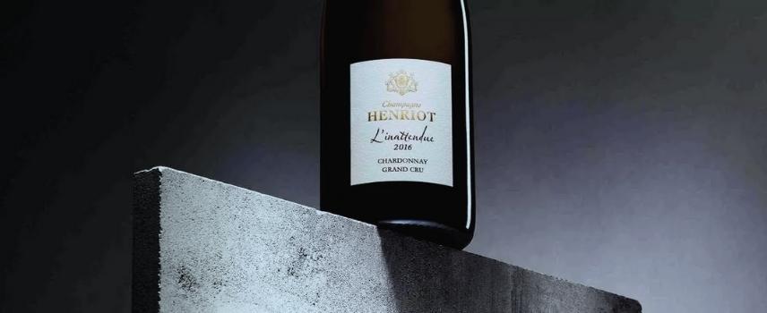 Bottle of Henriot Champagne