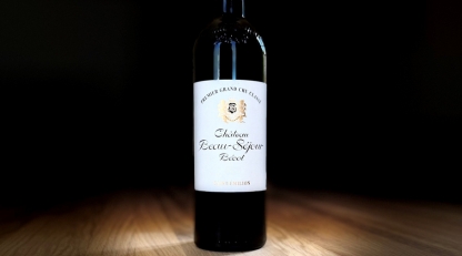 Chateau Beau Sejor Becot wine bottle